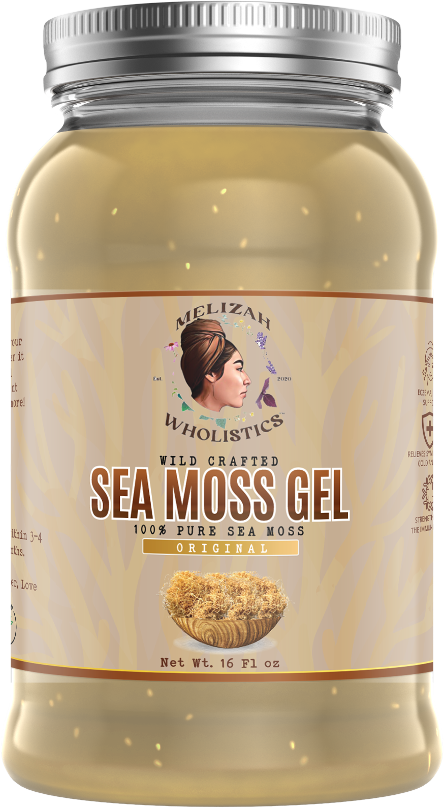 Sea Moss Gel Infused with Bladderwrack