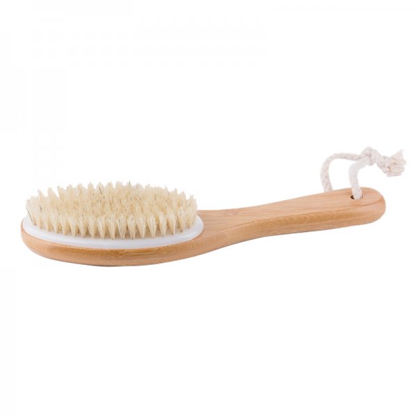 Body Exfoliation Palm Bristles Dry Brush